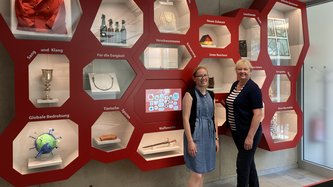 Die neuen Elemente der Dauerausstellung im Stadtmuseum Euskirchen. 