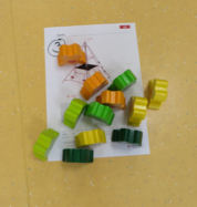 Wahl das Spielgerätes durch "Froschabgabe"