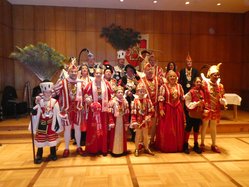 Tollitäten beim Prinzenempfang im Euskirchener Rathaus