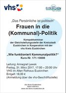 Plakat Wie funktioniert Kommunalpolitik