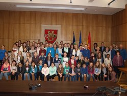 Gruppenfoto Schüleraustausch Emil-Fischer-Gymnasium