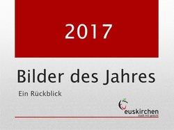 Titelbild Präsentation Neujahrsrede