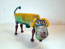 Upcycling-Hund, Foto: Jens Mohr