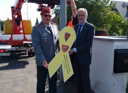 Bürgermeister Dr. Uwe Friedl und Brigadegeneral Roland Brunner