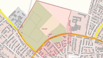 Der Radius der Bombenentschärfung.