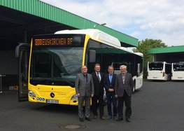 Vorstellung Erdgas-Bus