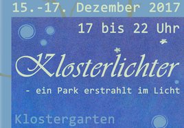Ankündigung Klosterlichter