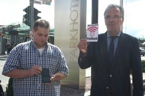 Freies WLAN in der Innenstadt