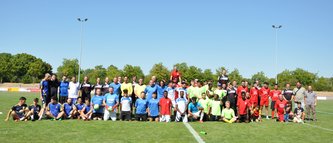 Ein Bilder der Teilnehmer des Integrations-Cups.