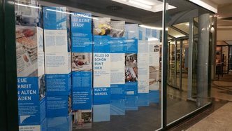 Ausstellung "Gute Geschäfte" in der Galleria