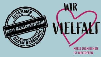 Logos zu Wochen gegen Rassismus