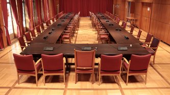 Der Ratssaal der Stadt Euskirchen. 